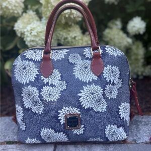 Dooney & Bourke Rare Zinnia Collection Zip Zip Satchel
